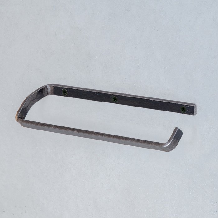 ペーパーホルダー壁付け（鉄）