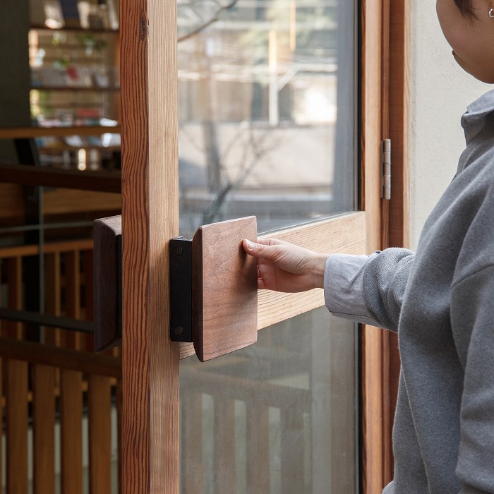 【etto】木製ドアハンドル 180×180