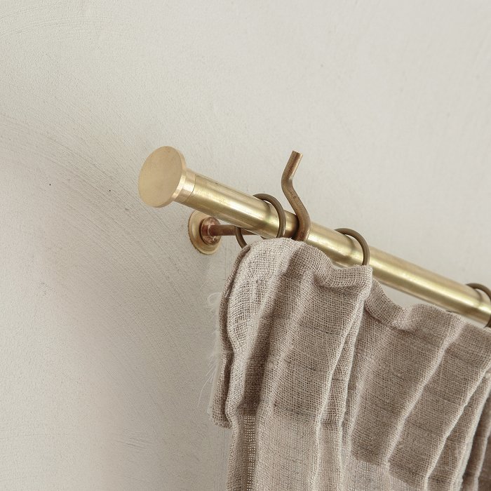 Swan】カーテンレールパイプセット（真鍮） | 金物,カーテンレール