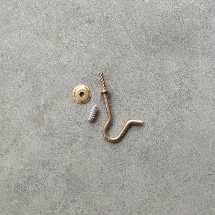 【Swan】カーテンレールパイプセット（真鍮）