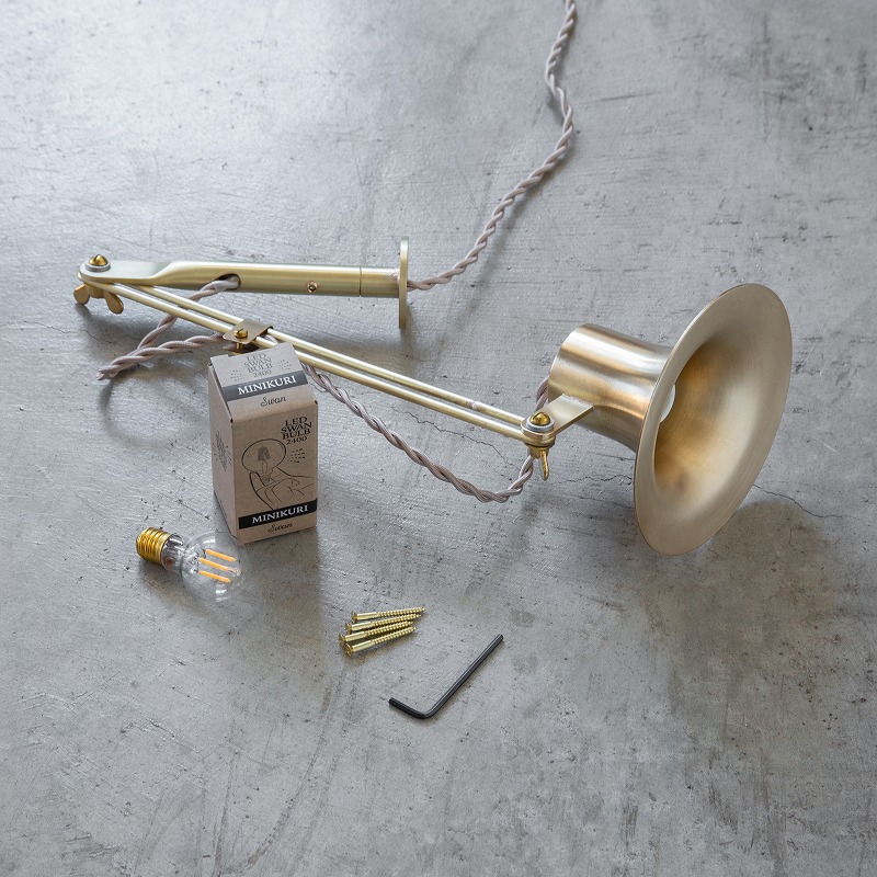 ピクチャーライト ロングBELL(真鍮)