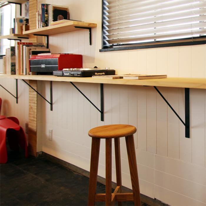 フラットバー棚受け(鉄)