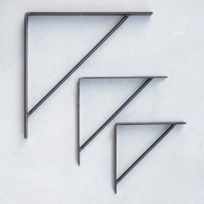 フラットバー棚受け（鉄） | 金物,ブラケット・棚受
