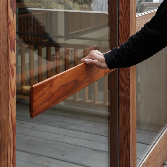 【etto】木製ドアハンドル ロング