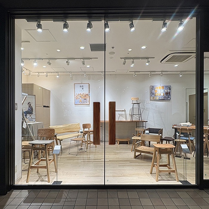 【etto】木製ドアハンドル ロング