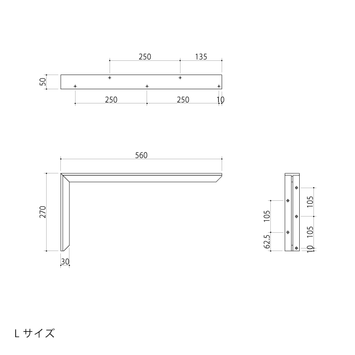 CTブラケット（鉄）