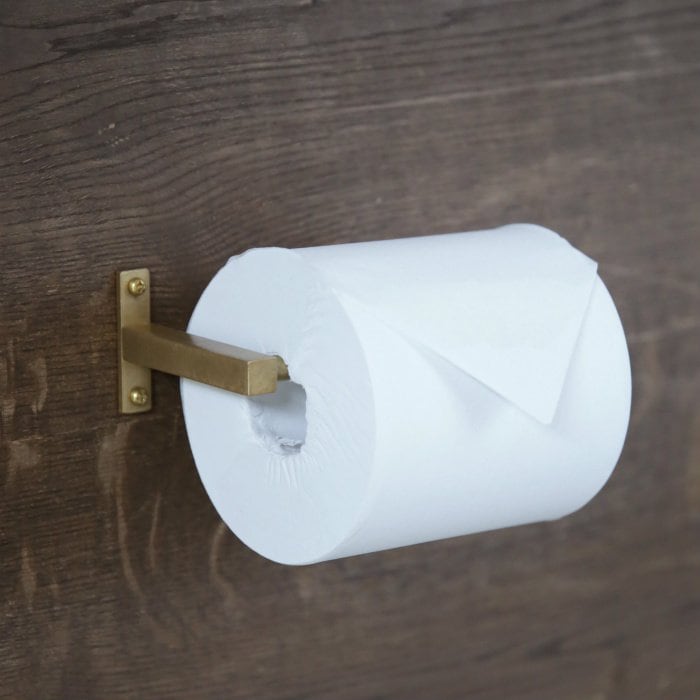 【KAKU】真鍮 トイレットペーパーホルダー