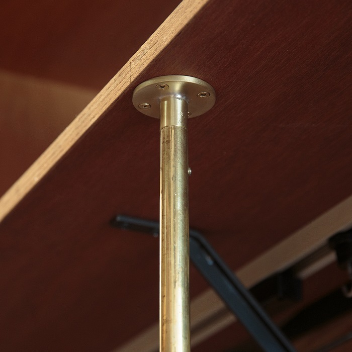 【Swan】フック ロング（真鍮）＜サイズオーダー＞