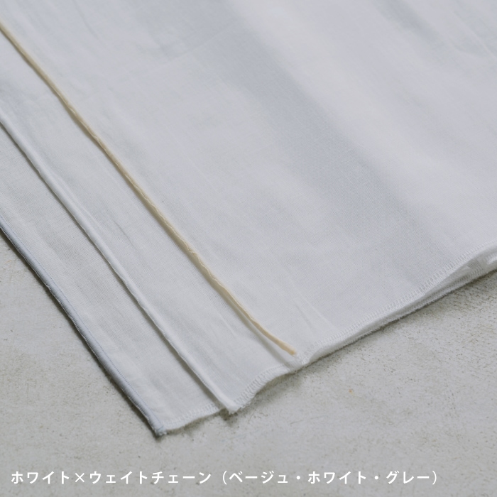 天然素材のガーゼカーテン