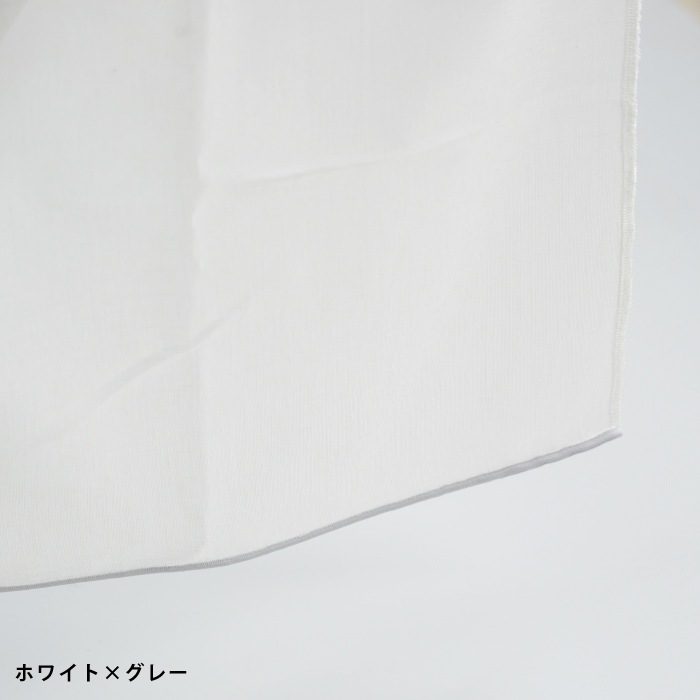 天然素材のガーゼカーテン