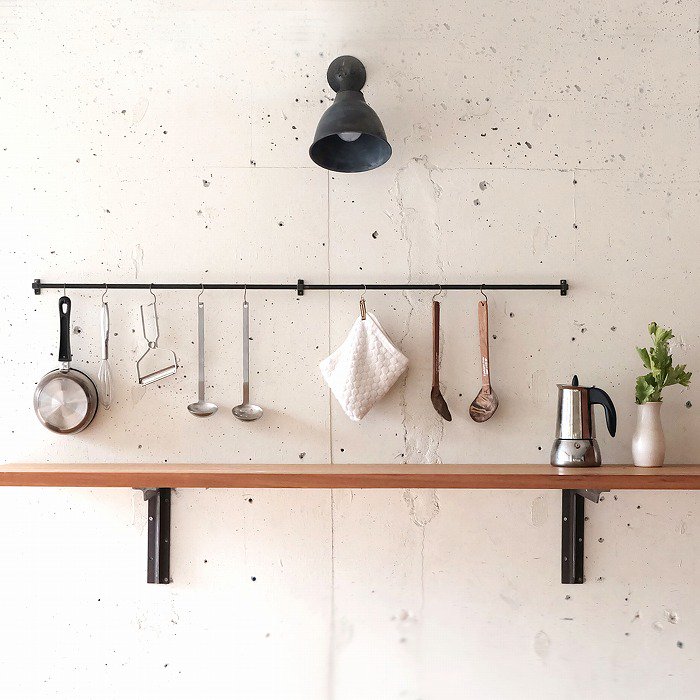 【KAKU】レードルハンガー（鉄）＜サイズオーダー＞