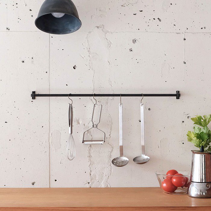 【KAKU】レードルハンガー（鉄）＜サイズオーダー＞