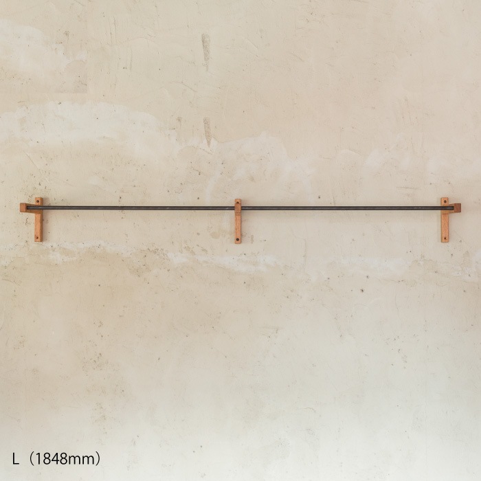 木製 壁付けコートハンガー（鉄）