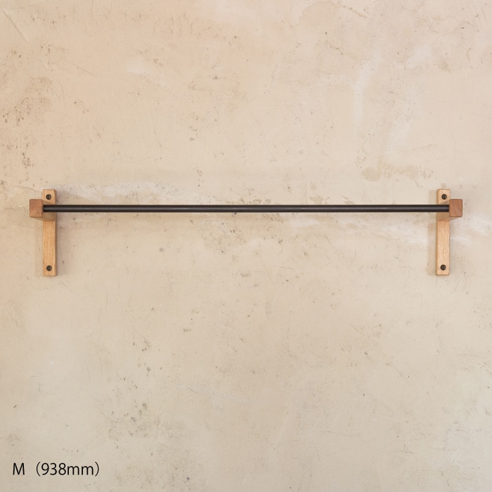 木製 壁付けコートハンガー（鉄）