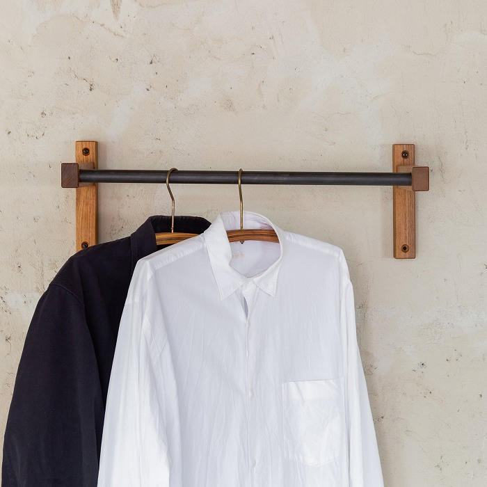 木製 壁付けコートハンガー（鉄）＜サイズオーダー＞ | サイズオーダー
