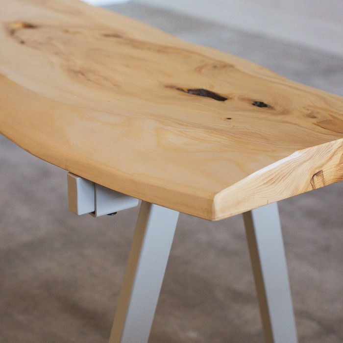 無垢天板ベンチ カヤ W1487