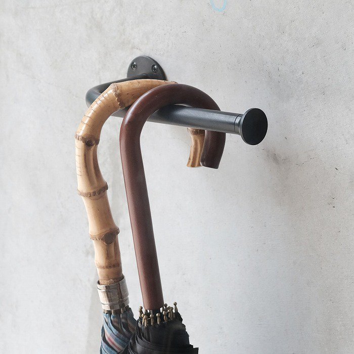 傘かけフック(黒)