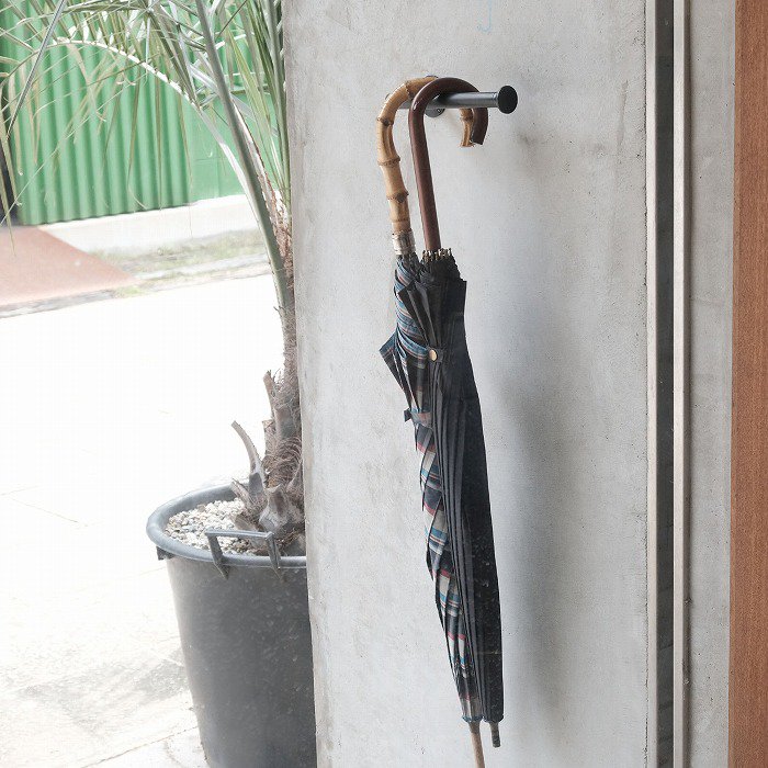 傘かけフック(黒)