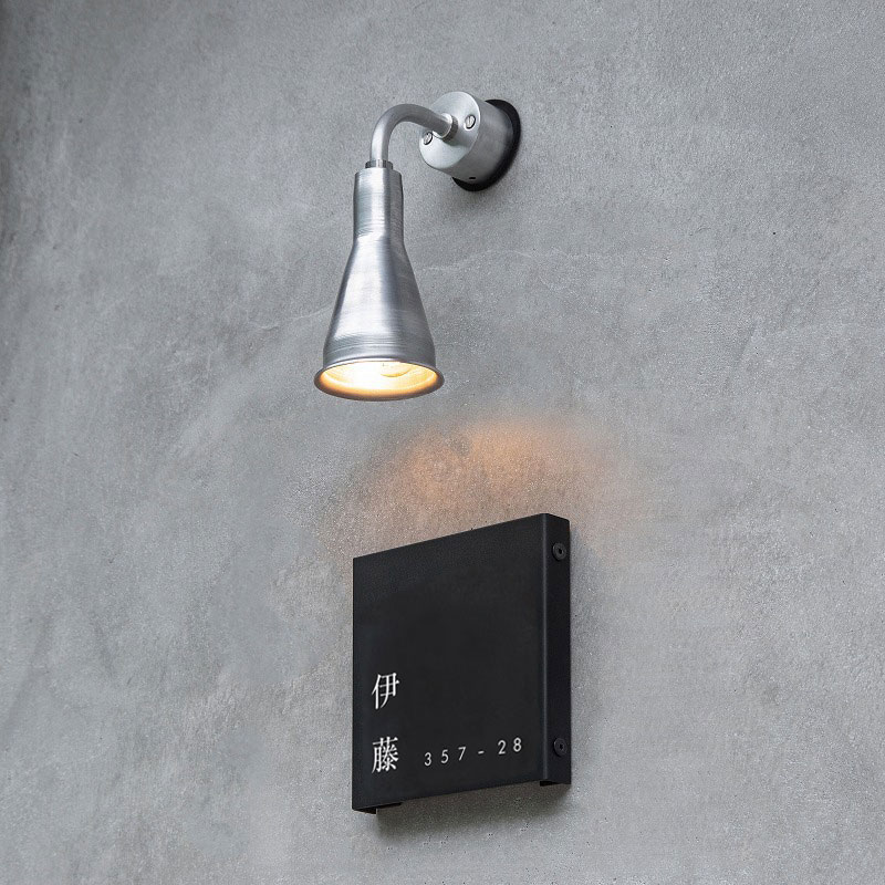 【Haco】スクエア表札 番地