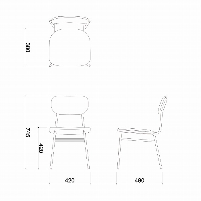 【SOU】チェア(ラウンド)