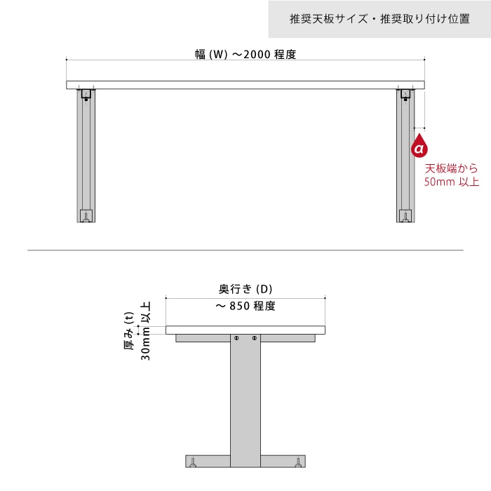 木製 I型 テーブル脚 | 金物,テーブル脚・棚脚 | オリジナル家具・金物