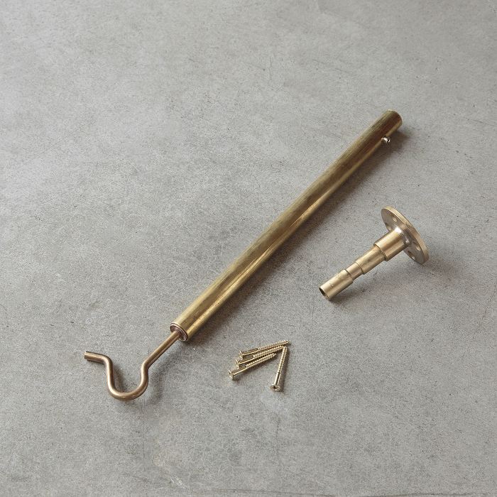 【Swan】のれん掛けセット ロング（真鍮）