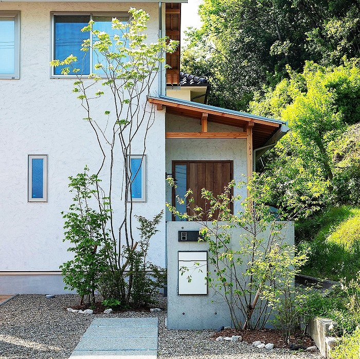 【Haco】インターフォンカバー表札 番地<サイズオーダー>