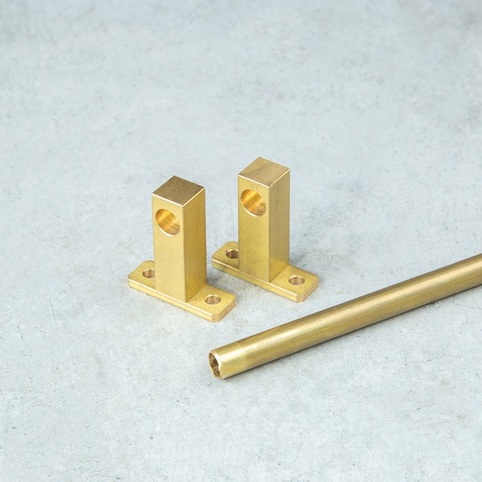 KAKU】転び止め（真鍮） | 金物,ブラケット・棚受 | オリジナル家具