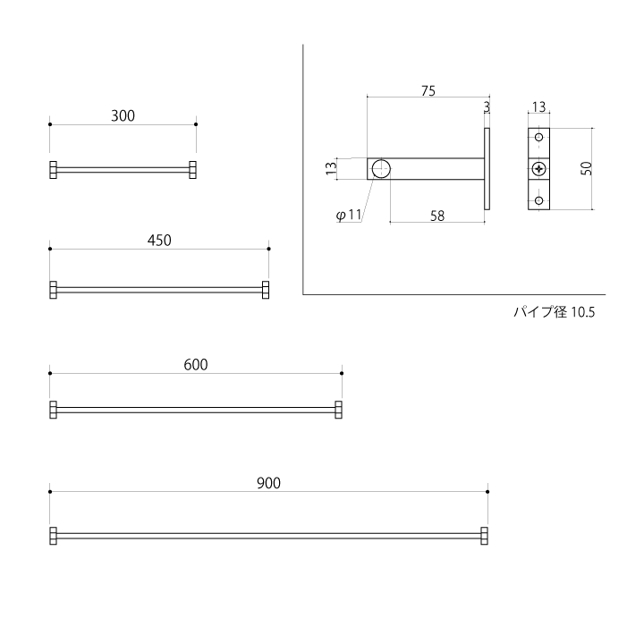 【KAKU LONG】ボトルストッパー（黒）