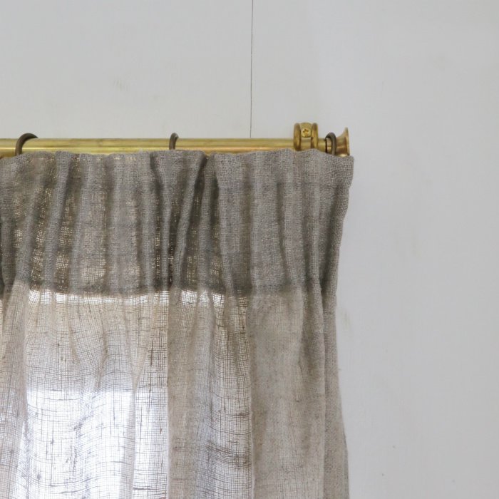 サーカス カーテンレールパイプセット（真鍮）