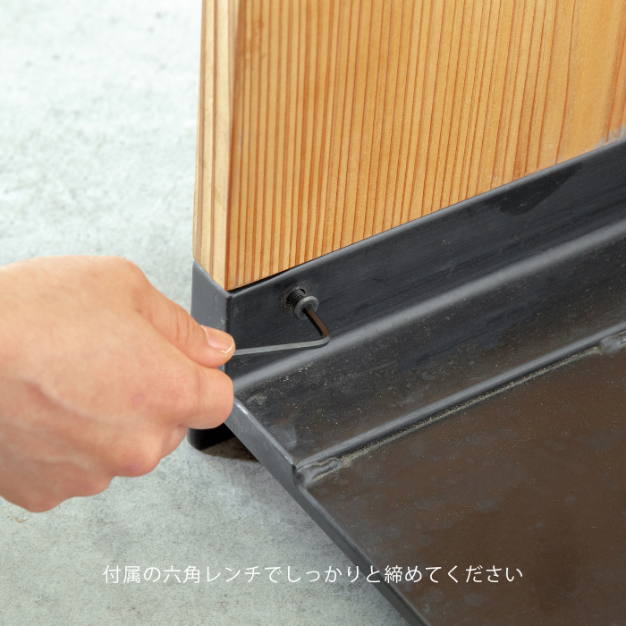 棚板付きスタンド看板(杉)