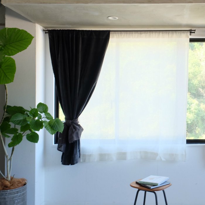 鉄製 カーテンレールパイプセット