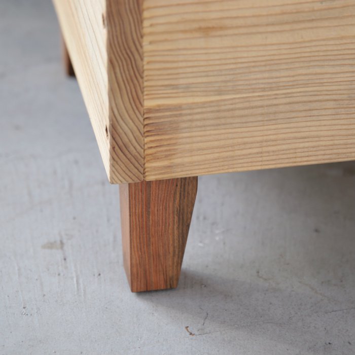 【ジグザグ】収納チェア 1BOX <杉>