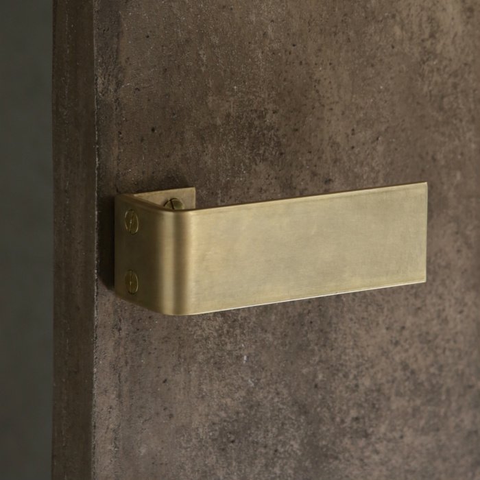 真鍮フラットハンドル