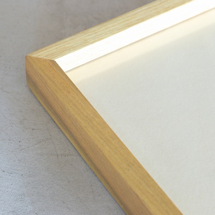 ウッドカットプリント(フレーム キハダ/木版 屋久杉)