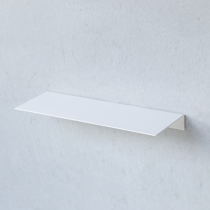 錆びないフロートシェルフ(白)