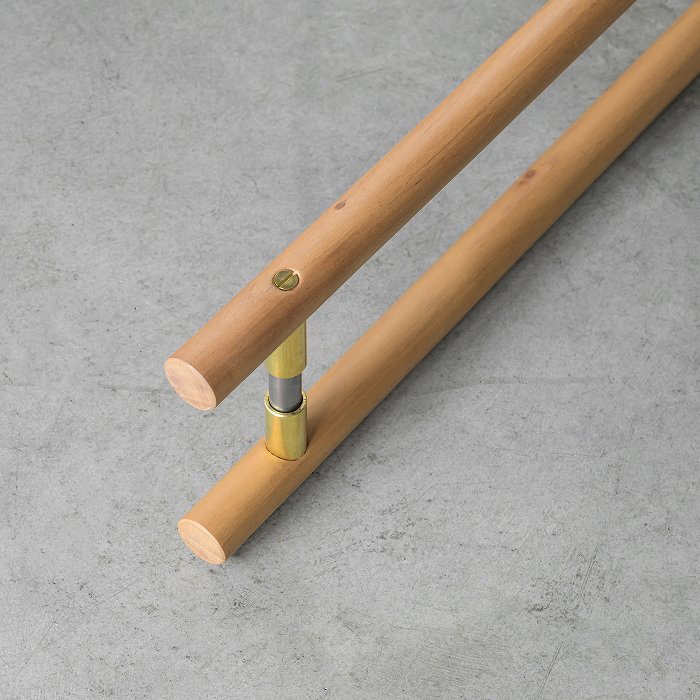 木製ドアハンドル ラウンド マホガニー | 金物,ドアハンドル