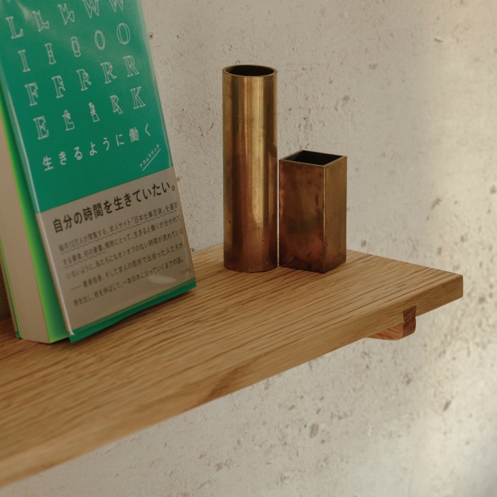 木製 フロートシェルフ（ナラ）