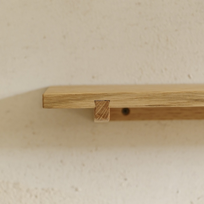 木製 フロートシェルフ（ナラ）