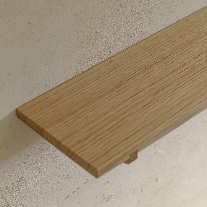 木製 フロートシェルフ（ナラ）