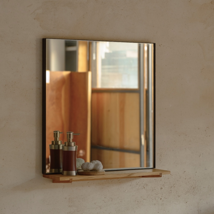 木製 フロートシェルフ（ナラ）