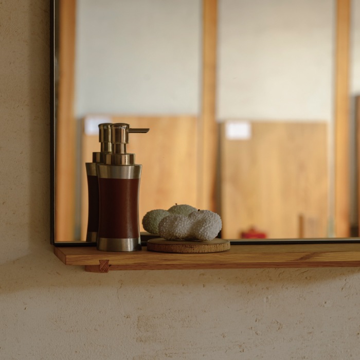 木製 フロートシェルフ（ナラ）