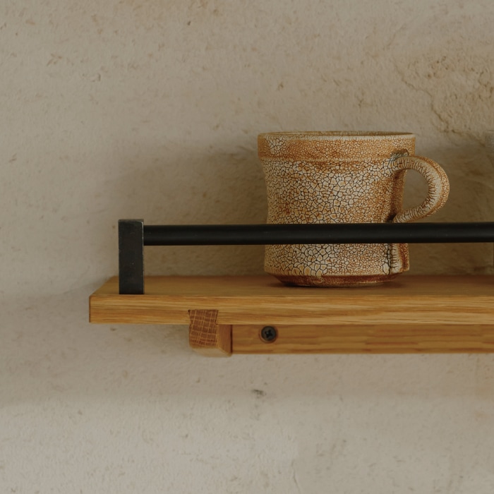 木製 フロートシェルフ（ナラ）