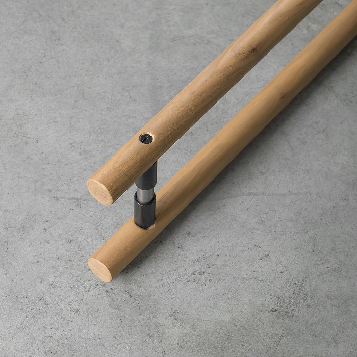 木製ドアハンドル ラウンド 山桜