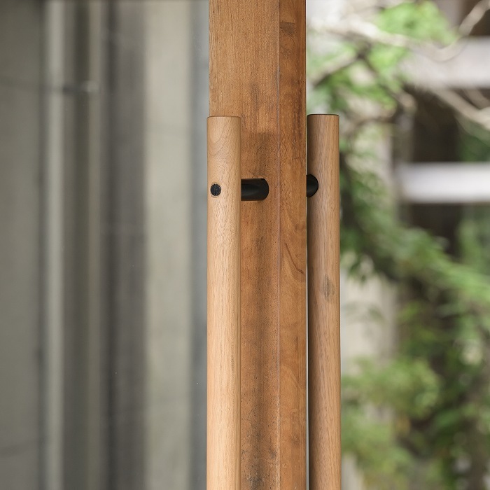 木製ドアハンドル ラウンド 山桜 | 金物,ドアハンドル | オリジナル