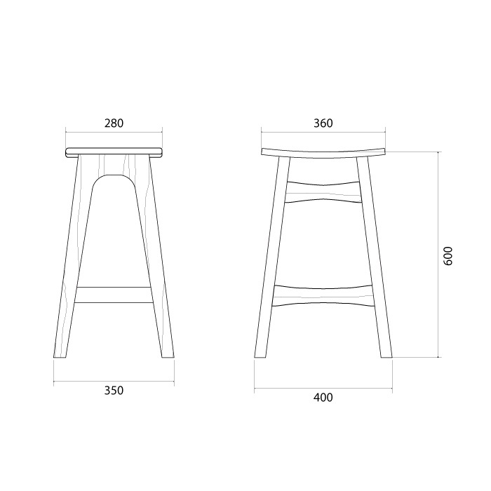 h2ハイスツール(布張)