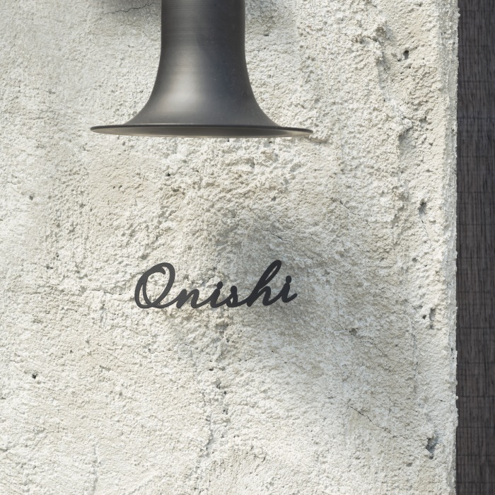 小さな切り文字表札（黒）