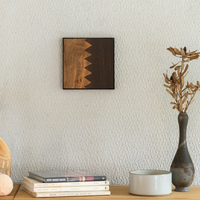 【組 art mini】 ファムドオーク・イタリアンウォールナット(184×184)