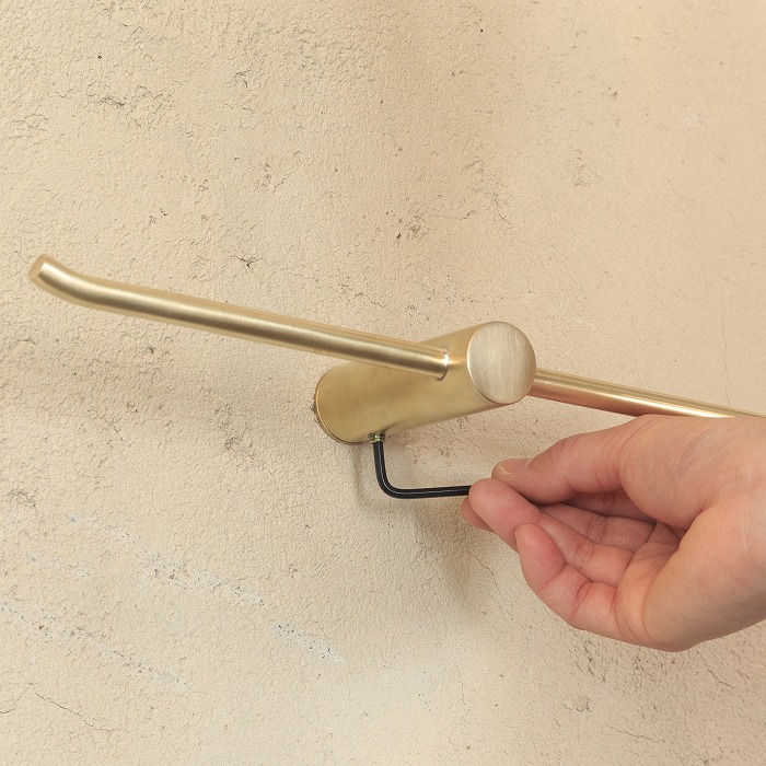 真鍮 トイレットペーパーホルダー ダブル