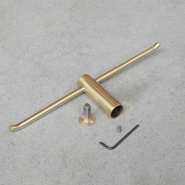 真鍮 トイレットペーパーホルダー ダブル